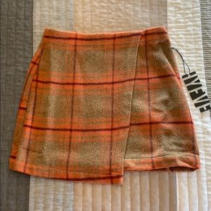 Plaid skirt